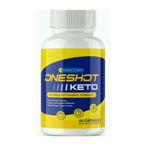 Oneshot Keto Capsules Keto Acv Pills For Advanced Weight Loss 60 Capsules Ralphs