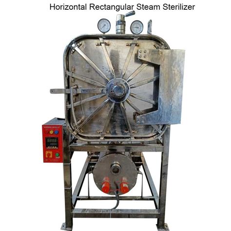 Horizontal Rectangular Steam Sterilizer At Rs 340000 Steam Autoclave