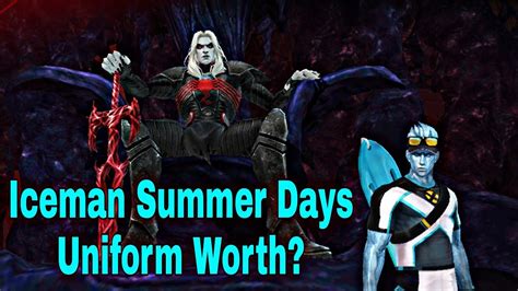 Iceman T3 Summer Days Uniform Review And WBL Knull Clear Guide Marvel