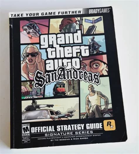 GRAND THEFT AUTO San Andreas GTA Official Strategy Guide Game Book By