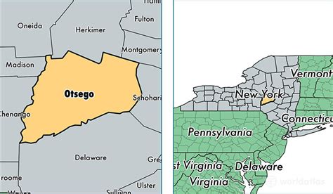 Otsego County Maps Verjaardag Vrouw 2020