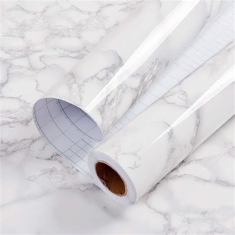 Buy Hode Marble Sticky Back Plastic Cm X M Granite White Grey Vinyl