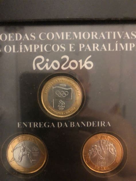 Moedas Das Olimpíadas rio 2016 Cacareco Real Nunca Usado 90273076