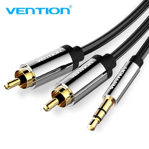 Vention Rca Cable 35mm To Rca Audio Cable 35mm Jack Plug Male To Male