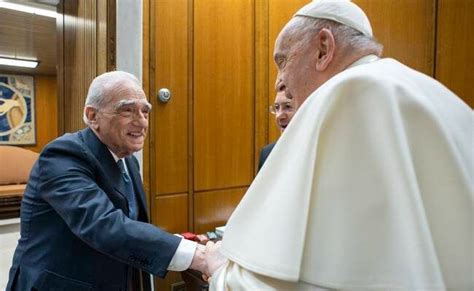 Papa Francisco Se Re Ne Con Martin Scorsese Por Pel Cula Sobre Jes S