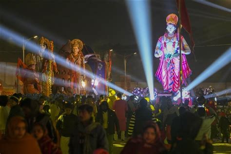 In Pics: Ayodhya Prepares for Sri Ram Janmabhoomi Temple Ceremony ...