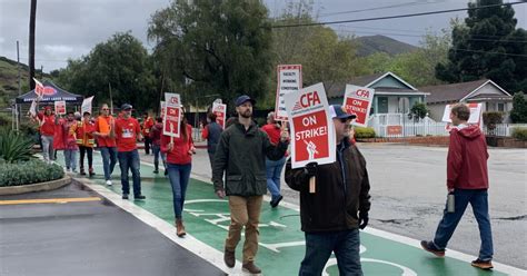 CFA strikes begin on Cal Poly SLO campus