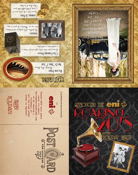 Roaring 20's Party Invitation on Behance