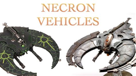 40 Facts And Lore On Necron Vehicles Warhammer 40k Youtube