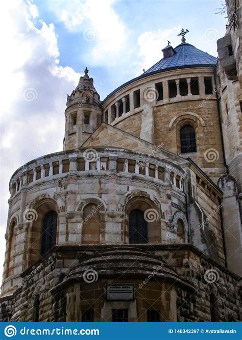 Miasto Jerozolima Widoki Religijni Symbole I Budynki W Ulicach Miasto