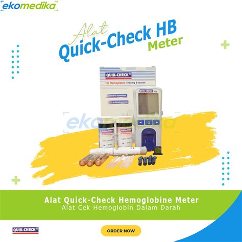 Jual Quick Chek Hb Alat Cek Hb Hemoglobin Quick Check Hemoglobine Hb