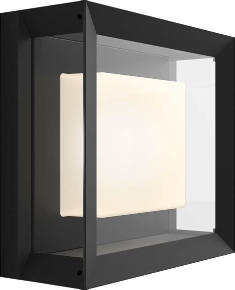 Philips Hue Econic Outdoor Wall And Ceiling Light White And Color Ambiance 1743830v7 Best Buy