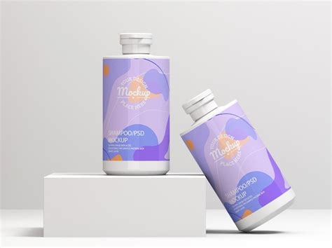 Premium Psd Medicine Bottle Mockup Design