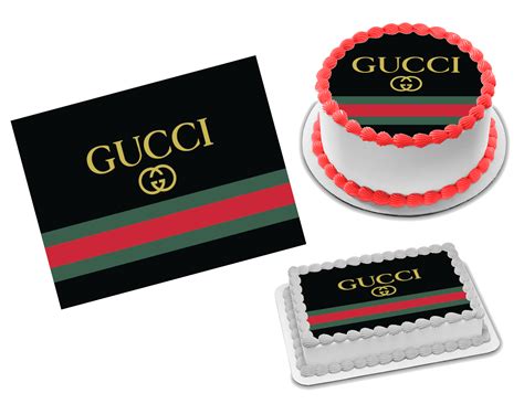 Gucci Edible Image Icing Frosting Sheet 1 Topper 25 Sizes Sweet