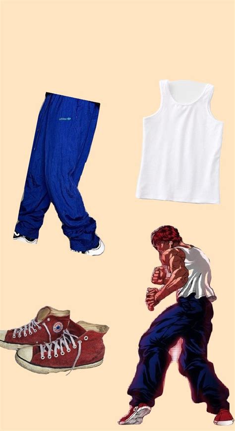 First Time Baki Gym Outfit Baki Gym Guys Fashion Casual Anime