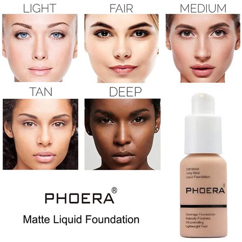 Phoera Soft Matte Liquid Foundation 109 Mocha