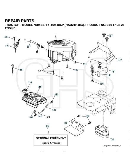 Husqvarna Yth Xp Engine Ghs