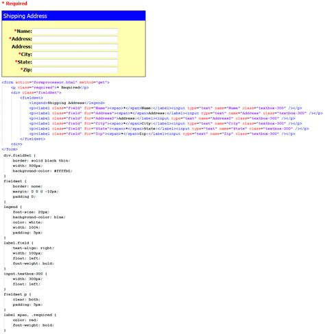 Html Forms From Basics To Style Layouts Html Goodies