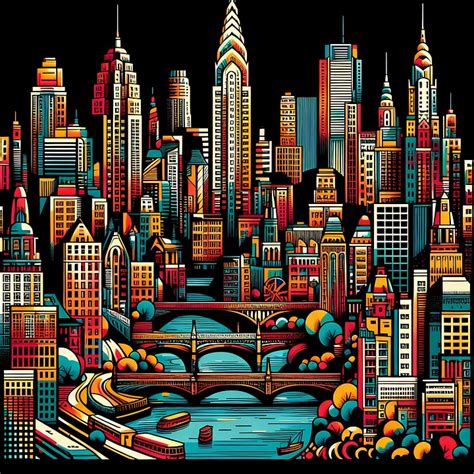 Download City, Art, Architecture. Royalty-Free Stock Illustration Image ...