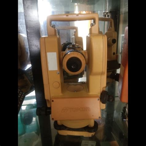 Jual Theodolite Topcon Dt Bekas Normal Lengkap Set Bergaransi