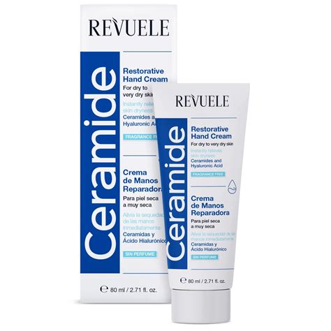 Crema Reparatoare Cu Ceramide Pentru Maini 80 Ml Revuele Farmacia