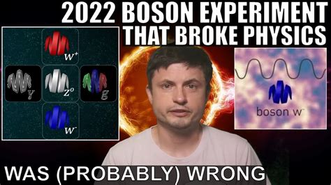 W Boson Experiment That Violated Physics...Was Wrong (Major Update) - Go IT