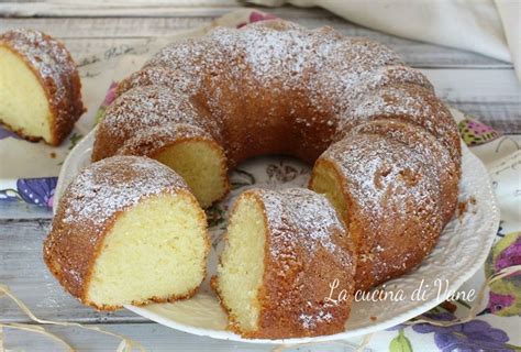 Ciambella Al Mascarpone Sofficissima Ideale Per La Merenda O La