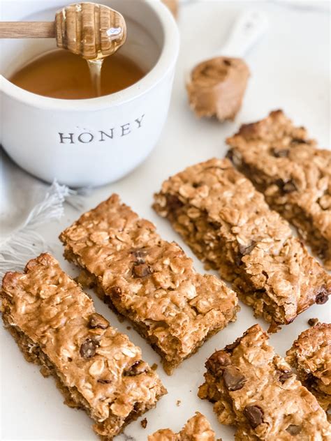 Oatmeal Peanut Butter Chocolate Chip Bars Pound Dropper