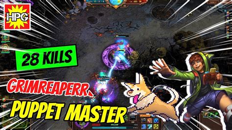 Hon Puppet Master Gameplay Grimreaperr Diamond Nm Youtube