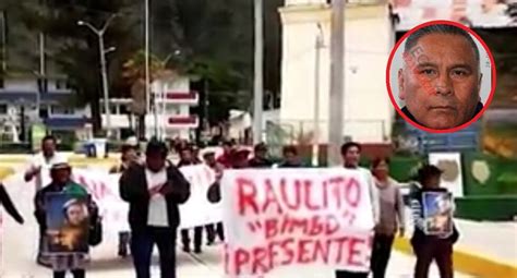 Víctor Santisteban Yacsavilca Amigos Y Vecinos De Yauyos Protestaron Por Su Fallecimiento