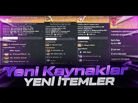 Yeni Kaynaklar Yeni Temler Geliyor New World B L M Youtube