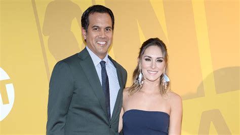 Miami Heat Head Coach Erik Spoelstra And His Wife Nikki Have