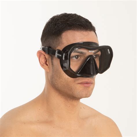 SEAC AJNA Frameless Mask With Semi Rigid Case Nautilus Diving Center