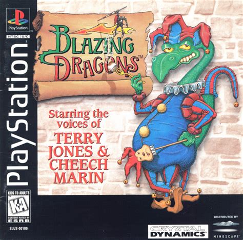 Blazing Dragons Cover Or Packaging Material Mobygames