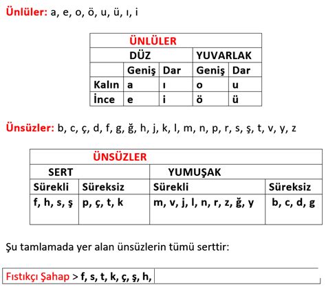 T Rk E De Ses Hece Ve Harf Zellikleri Sorubak Blog