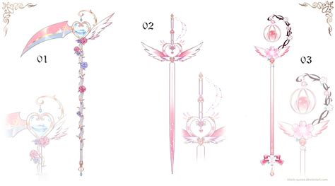 Closed Magical Girl Weapon Adopt Set Price By Black Quose On Deviantart