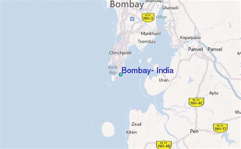 Bombay, India Tide Station Location Guide