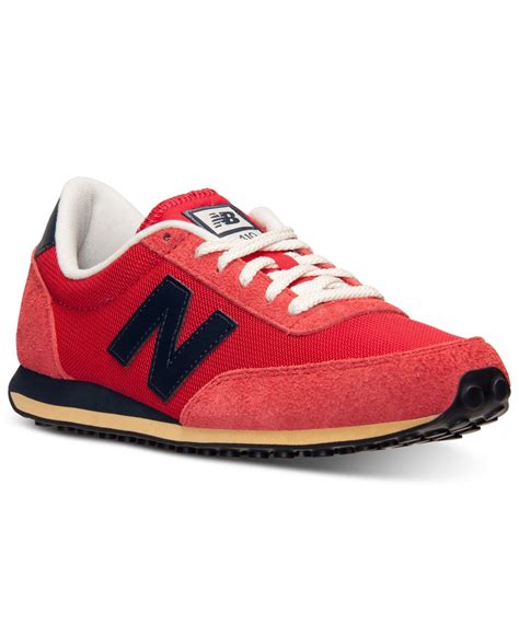 Lyst - New Balance Men'S 410 Casual Sneakers From Finish Line in Red ...