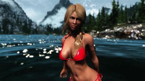 Skyrim Mods Review 22 Latex Outfit And Bikini MBWS Follower My