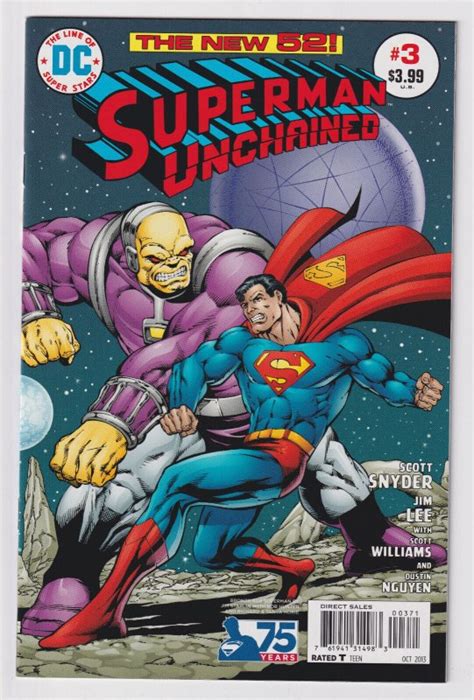 Dc Comics Superman Unchained Issue Th Anniversary Bronze Age