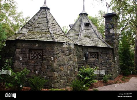 hagrids house inside the wizarding world of harry potter universal studios orlando Stock Photo ...