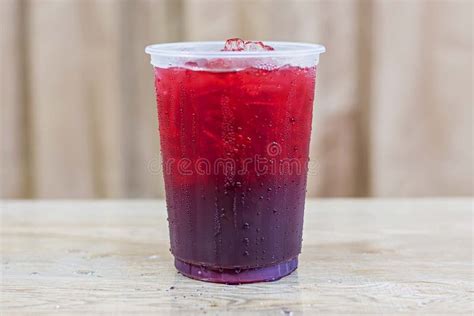 Roselle Juice Or Crimson Rosella Stock Image Image Of Climate Glass