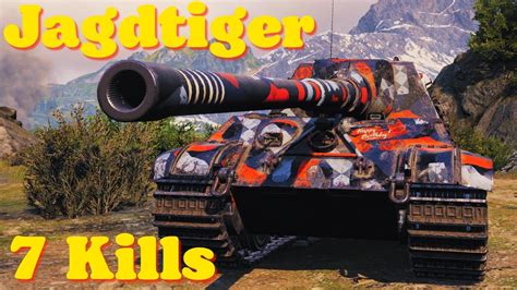 World Of Tanks Jagdtiger K Damage Kills Wot Replays Youtube