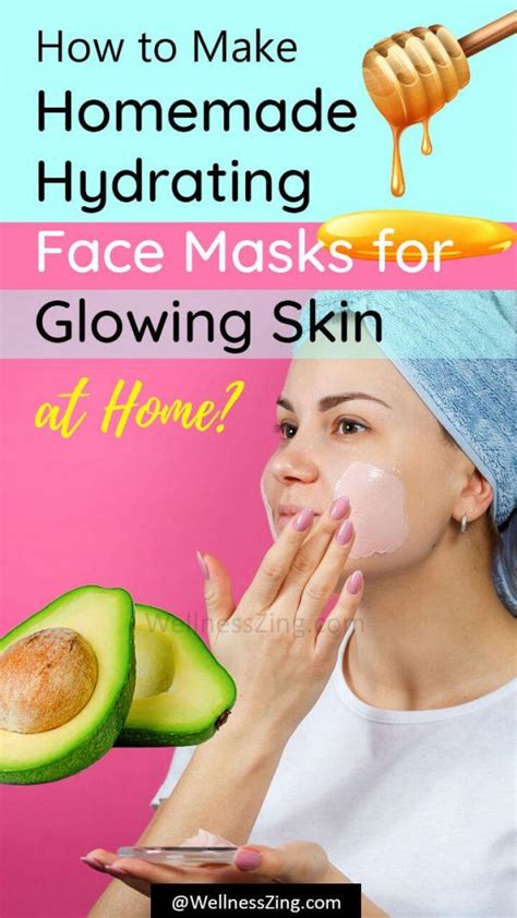 Diy Hydrating Face Mask For Glowing Skin And Nourishing Care