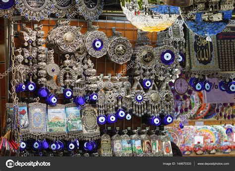 Turkish bazaar lamps market istanbul turkey — Stock Photo © ilyshev ...