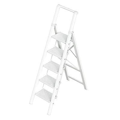 Gamegem Step Ladder Aluminum Folding Step Stool With Anti Slip