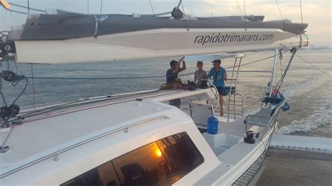 Rapido 60' Trimaran Sailing @Hauraki Gulf | Catamaran Racing, News & Design