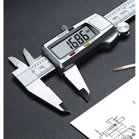 Suwmiarka Elektroniczna Z Wy Wietlaczem Lcd Mm Etui Cyfrowa