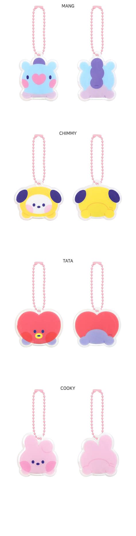 BT21 BT21 X Monopoly Collaboration Minini Soft Keyring