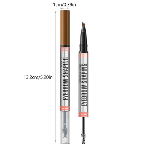 Donggwts Ended 4 Prong Eyebrow Pencil And Natural Brow Gel For Instant Dimension And Hold Bdb